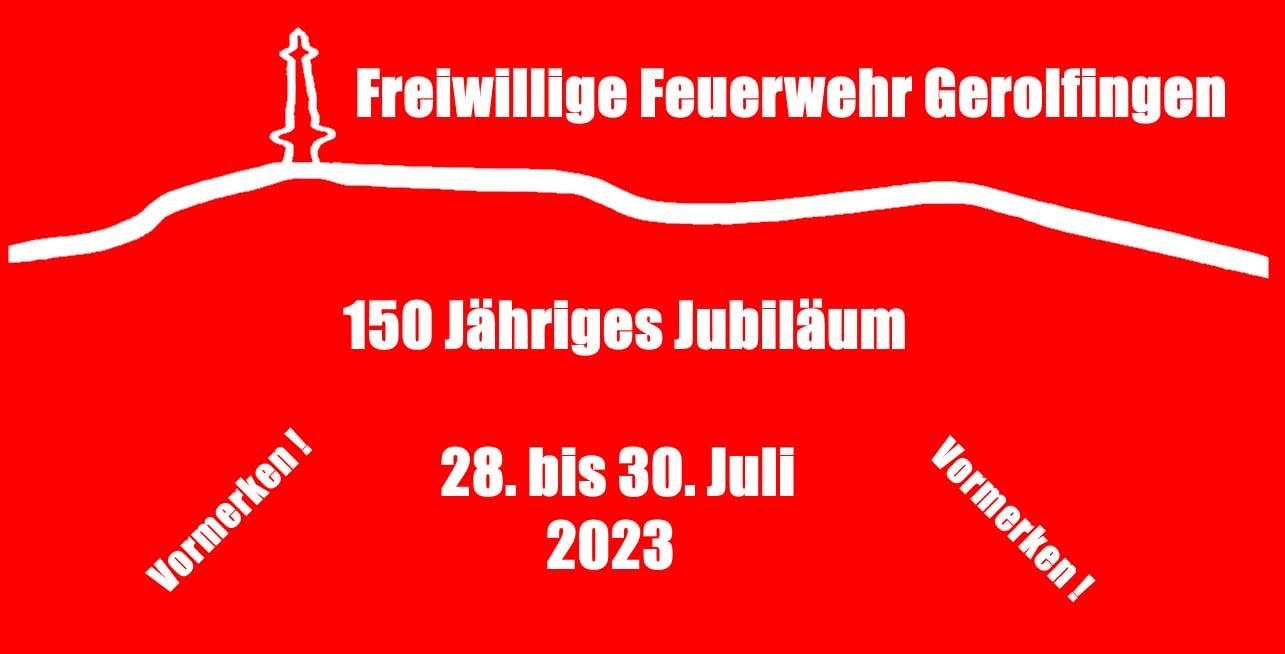 150 Jahre FFW Gerolfingen - Jubiläumsparty mit ...ohne Filter!!